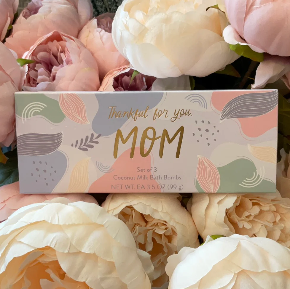 Thankful Mom Bath Bomb Gift Set